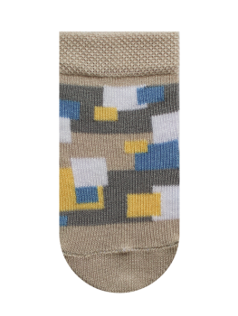 Kinder Socken Baby Pearl mit farbigem Muster, BCHK