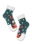 Preview: Conte Elegant Happy New Year Kollektion Turchese mit Pinguin