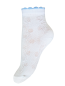 Preview: Kindersocken 2-6 Jahre BCHK Kids 3082-041 mit farbigem Bund weiß-blau