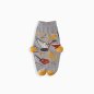 Preview: Griffon Bunte Socken Music Box farbe grau/gelb