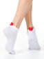 Preview: Sneakersocken Damen mit Herzchen, Conte