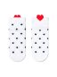 Preview: Sneakersocken Damen mit Herzchen, Conte