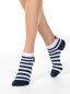 Preview: Sneakersocken Damen mit Herzchen