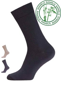 Bambus Herren business Socken schwarz