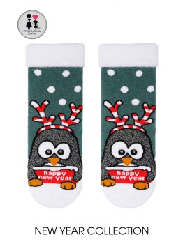 Conte Elegant Happy New Year Kollektion Turchese mit Pinguin