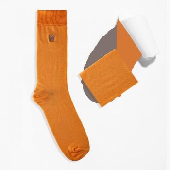 Griffon socken mono fiesta farbe orange