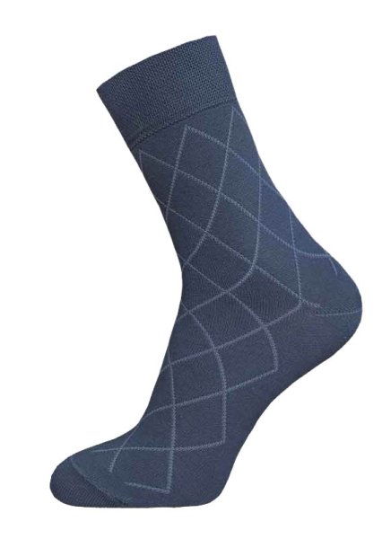 Klassische Herren Socken BCHK grau