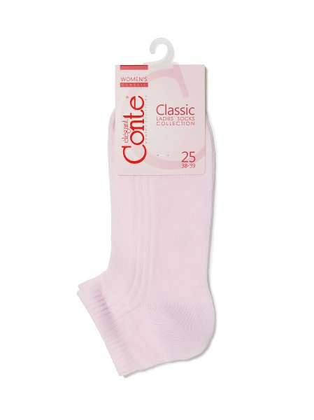 Sneakersocken für Damen rosa,  Conte Elegant