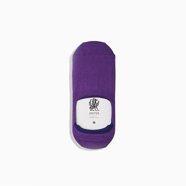 Bunte Füßlinge Mono Liner Box farbe lila